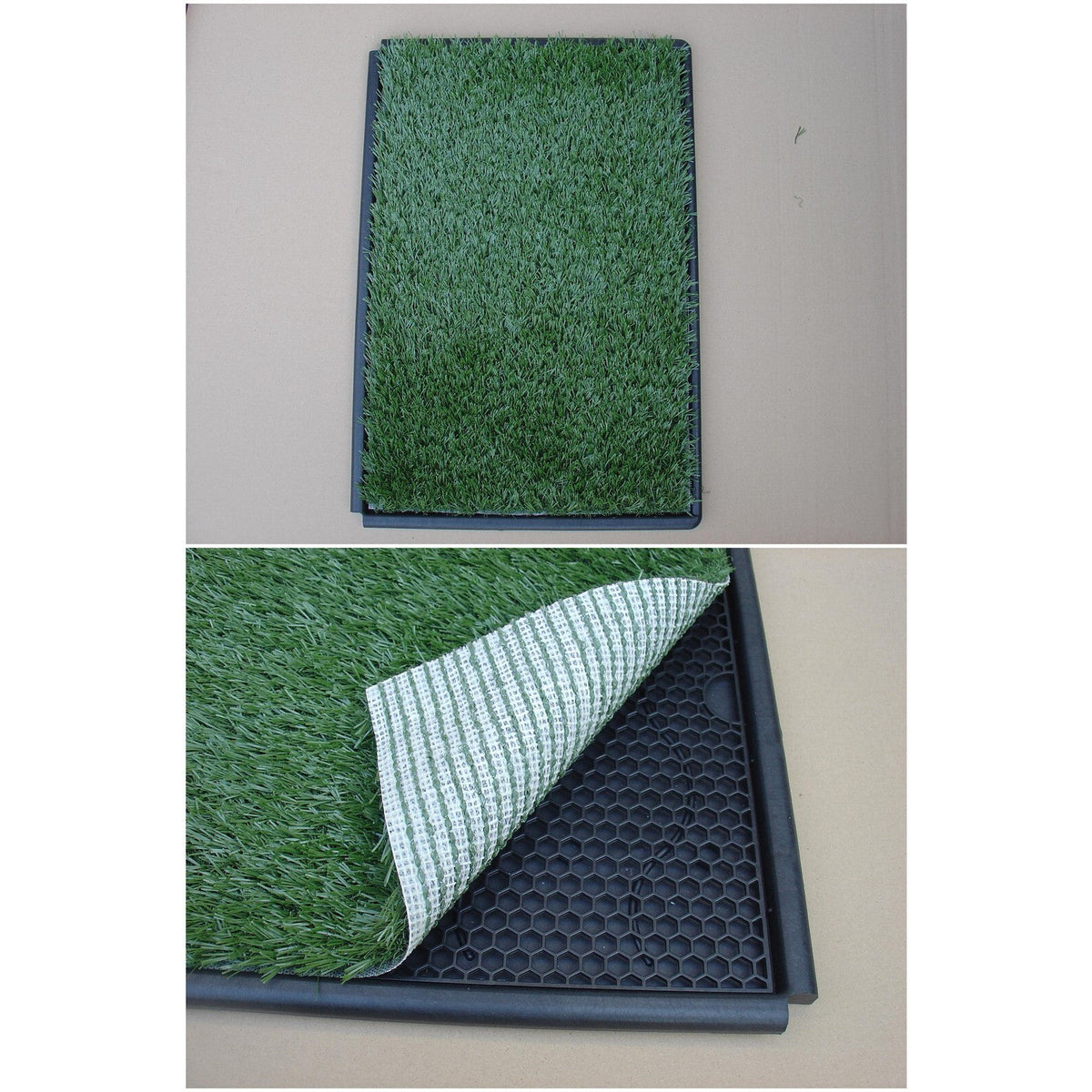 Indoor Dog Puppy Toilet Grass Potty Training Mat Loo Pad 85 x 63 cm