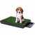 YES4PETS 4 x Synthetic Grass MERGEment only for Potty Pad Training Pad 59 X 46 CM