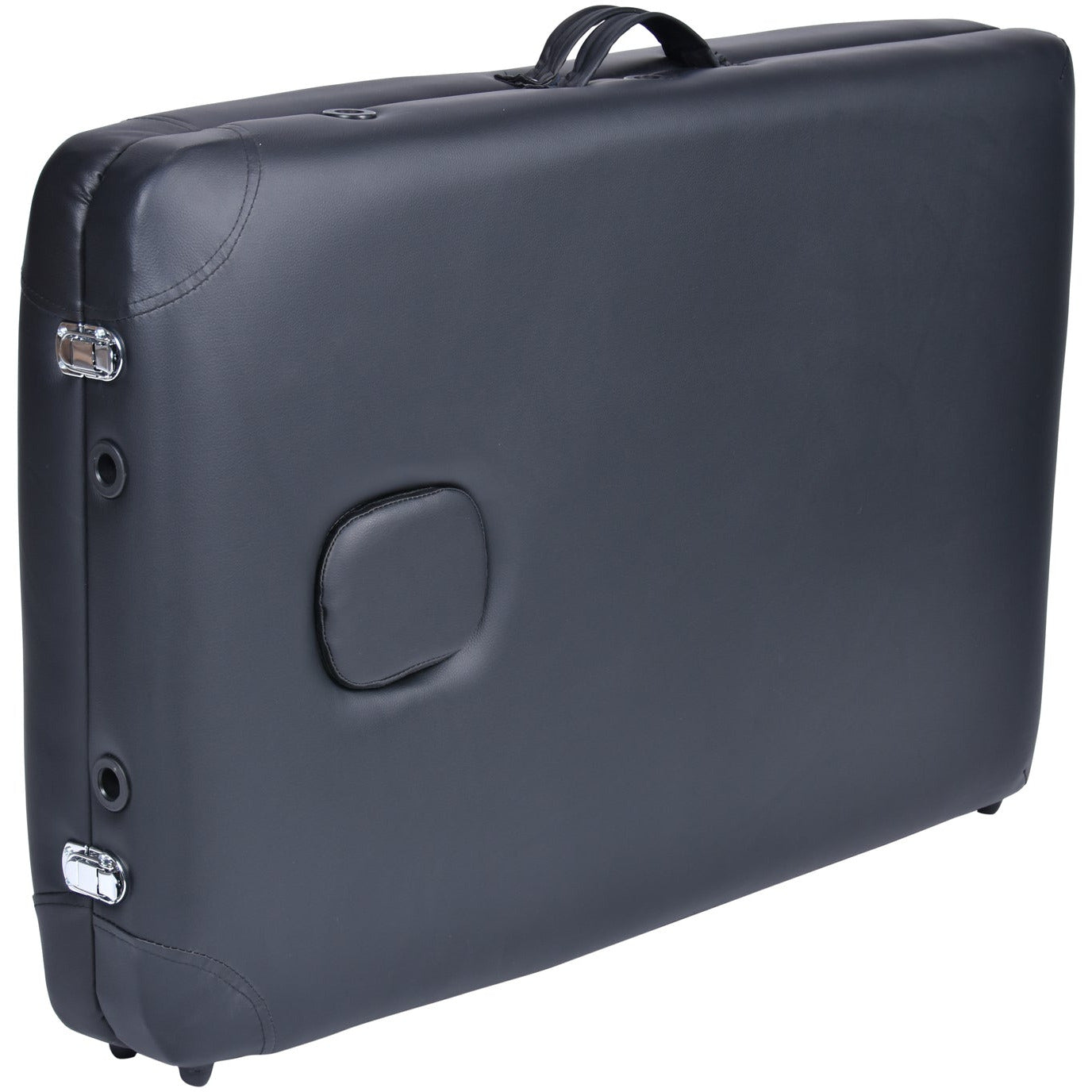 2 Fold Portable Aluminium Massage Table Massage Bed Beauty Therapy Black