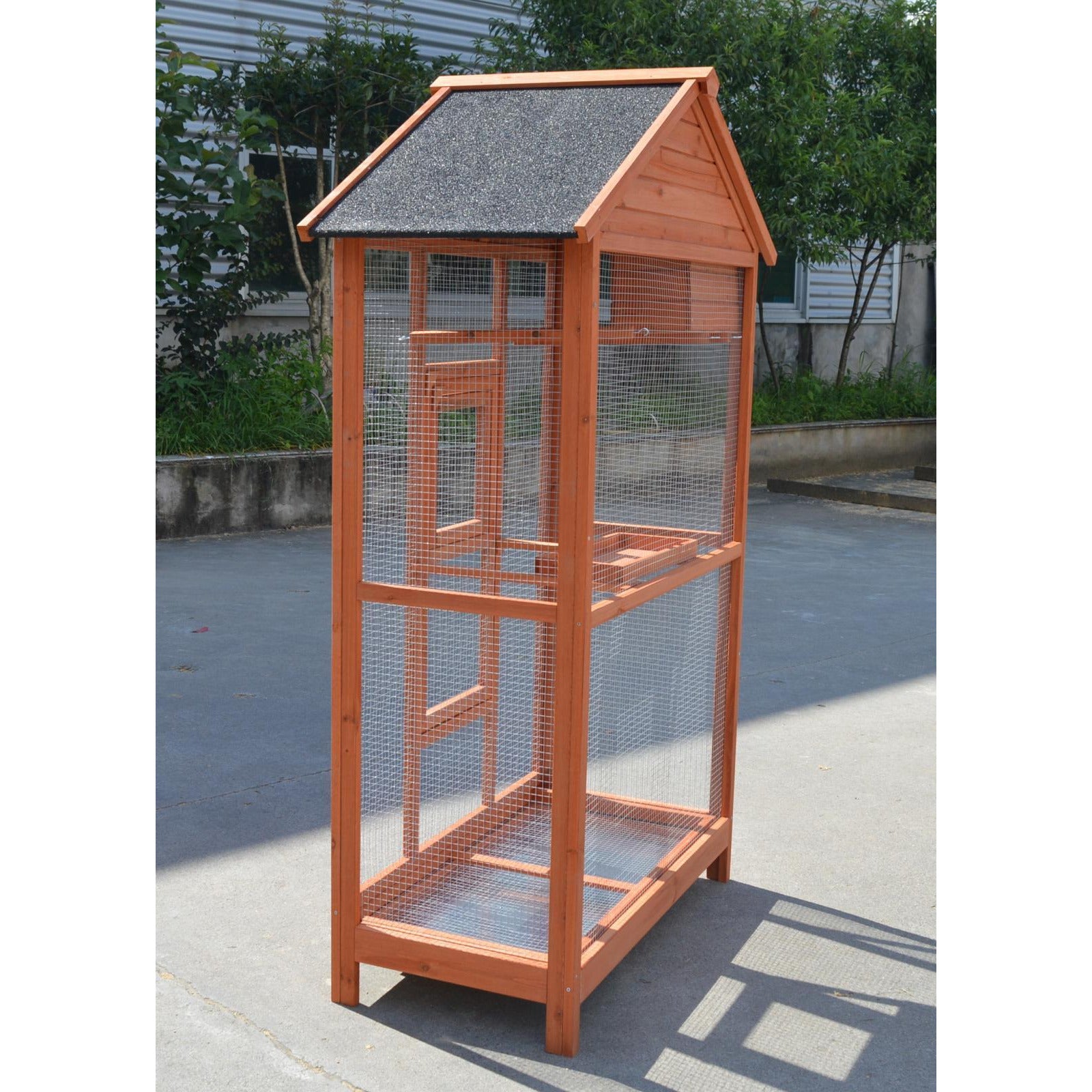 Wooden XXL Pet Cages Aviary Carrier Travel Canary Parrot Bird Cage