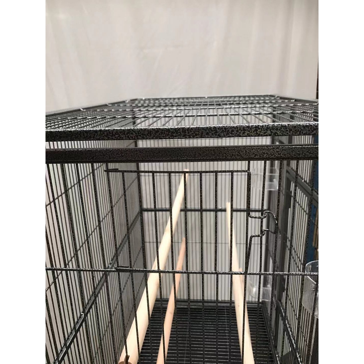 161 cm Bird Cage Parrot Aviary Pet Stand-alone Budgie Perch Castor Wheels