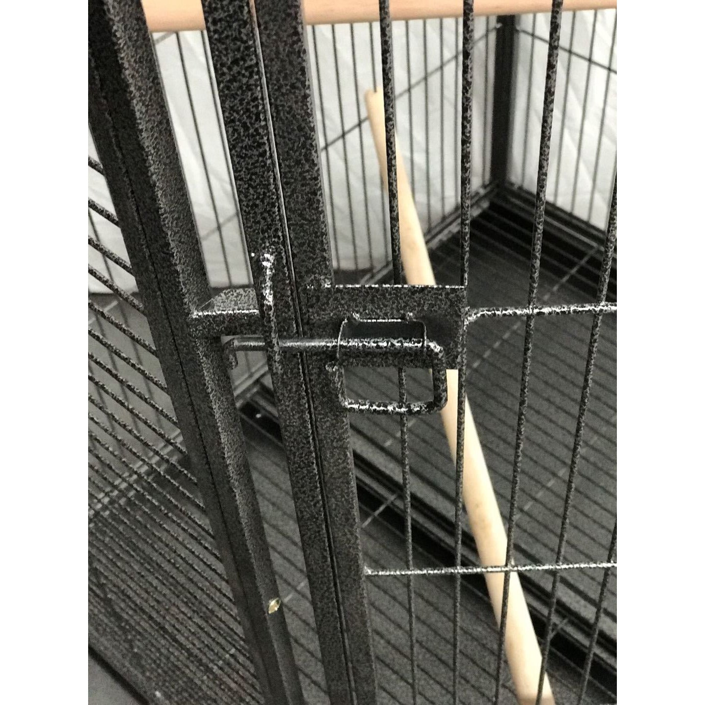 162cm Large Corner Bird Cage Pet Parrot Aviary Perch Castor Wheel