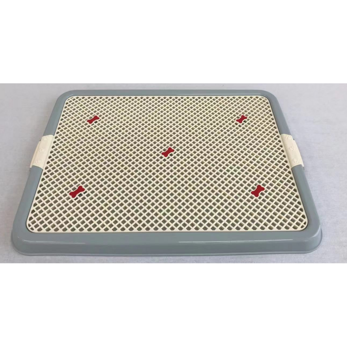 Large Portable Dog Potty Training Tray Pet Puppy Toilet Trays Loo Pad Mat Blue