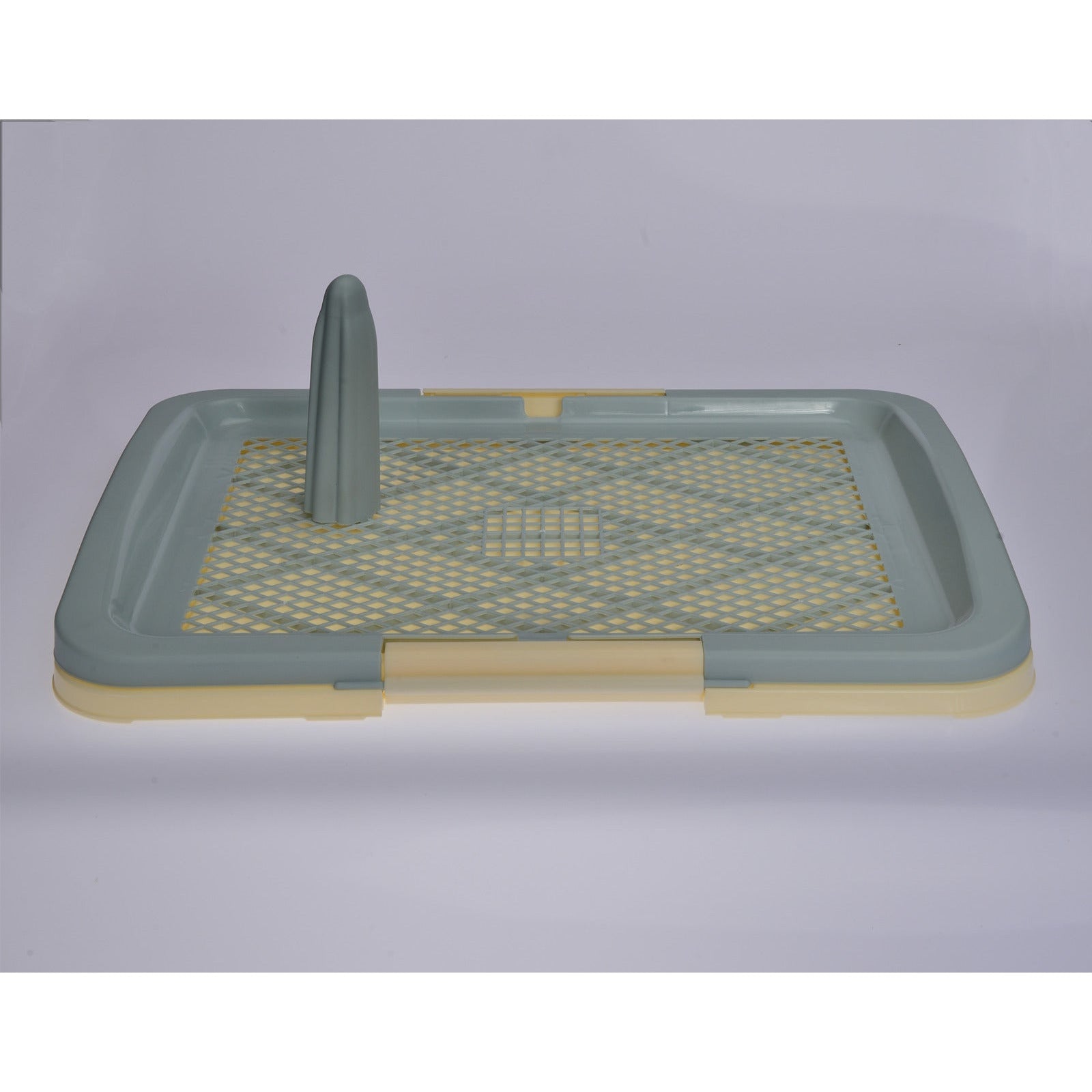 Large Portable Dog Potty Training Tray Pet Puppy Toilet Trays Loo Pad Mat Blue