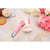 2 x Pet Hanging Water Bottle No Drip Water Dispenser Rabbit Dog Cat Drinking Bottle-Pink