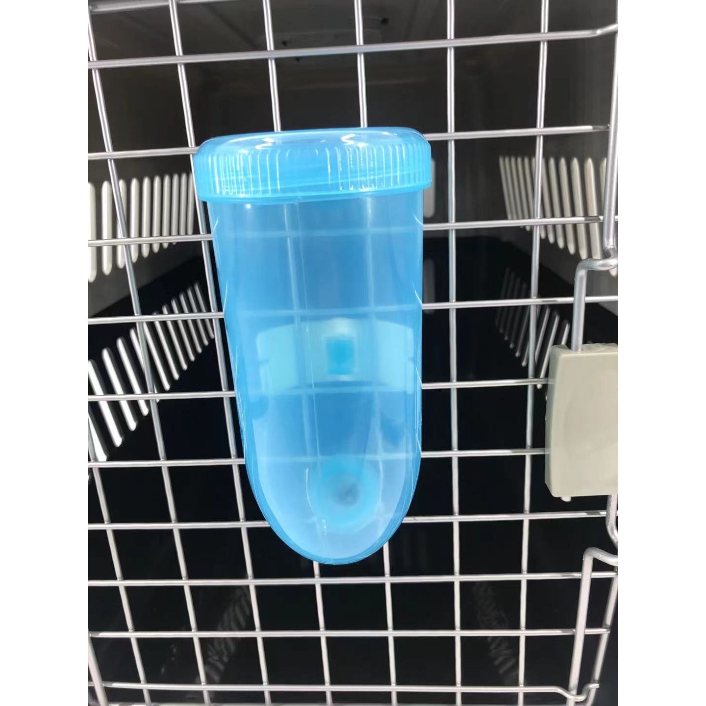 500ml Dog Cat Hamster Rabbit Water Bottle Hanging Drinking Dispenser Feeder Blue