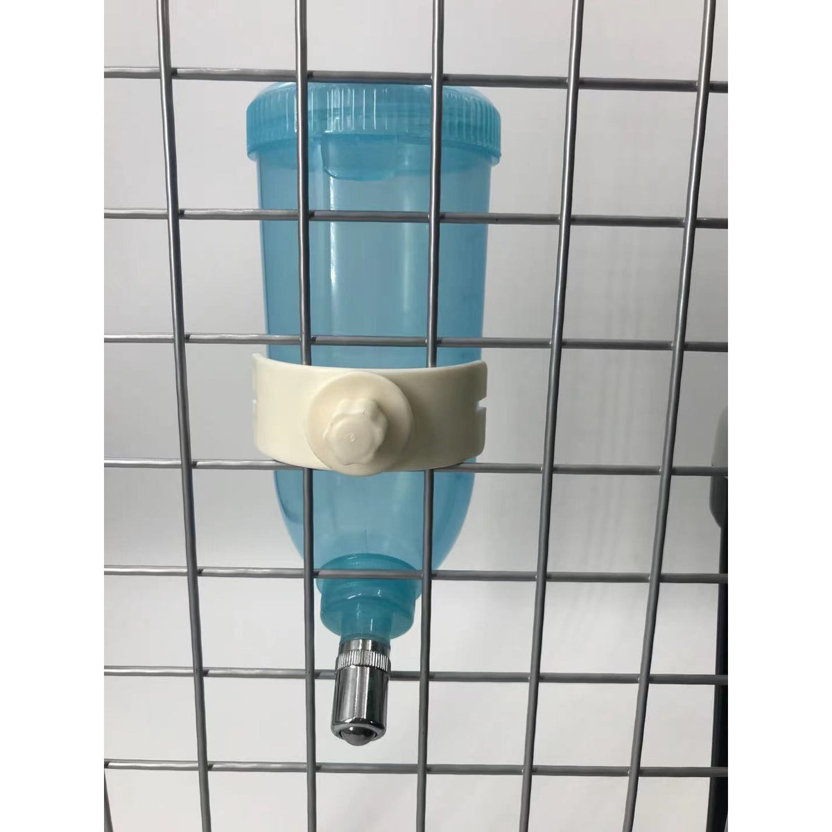 500ml Dog Cat Hamster Rabbit Water Bottle Hanging Drinking Dispenser Feeder Blue