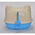 Medium Hooded Cat Toilet Litter Box Tray House With Scoop Blue