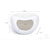 Cat Kitten Bed Cave Small Dog House Kennel Plastic Pet Pod Bedding Igloo White