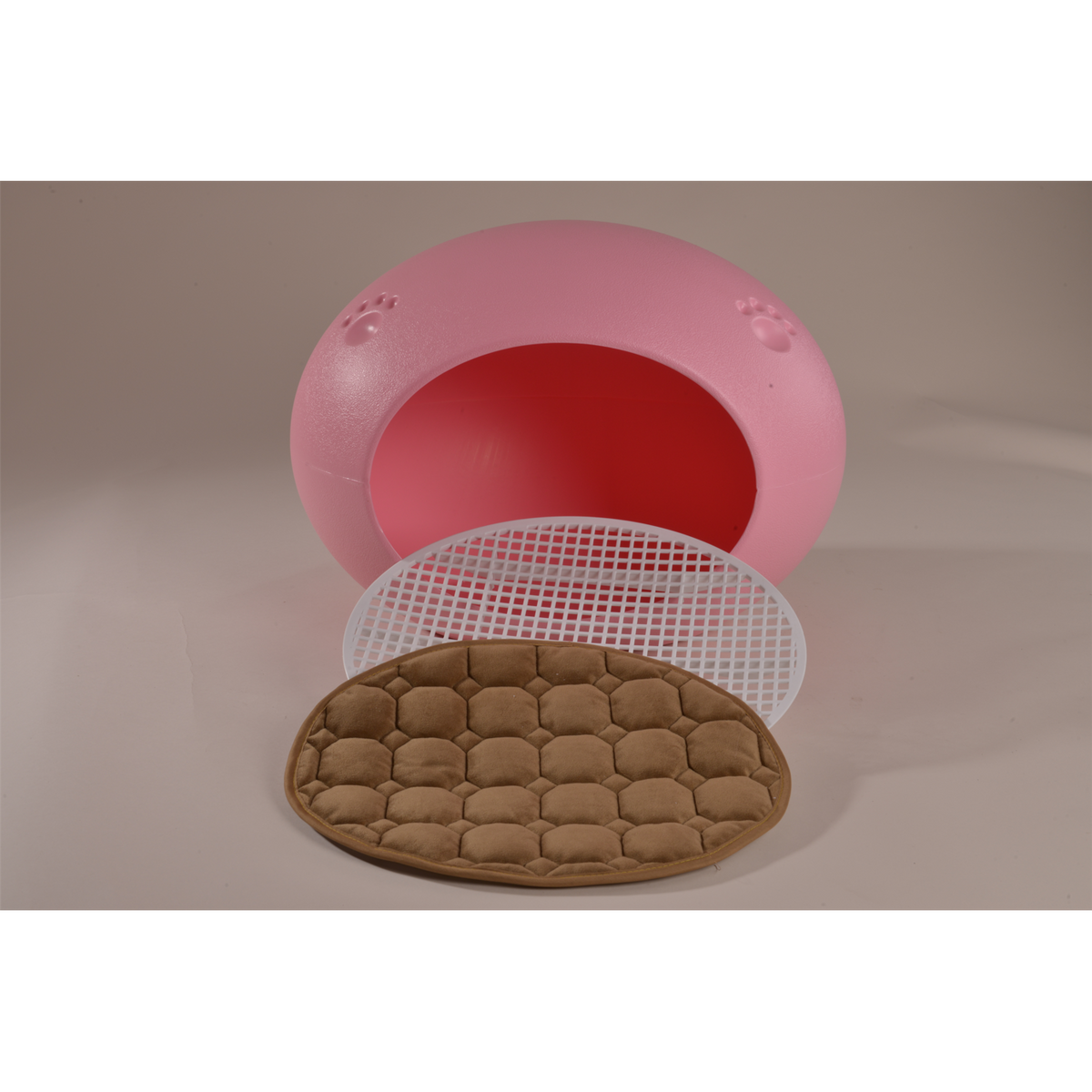 Medium Cave Cat Kitten Box Igloo Cat Bed House Dog Puppy House Pink