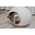 Medium Cave Cat Kitten Box Igloo Cat Bed House Dog Puppy House White