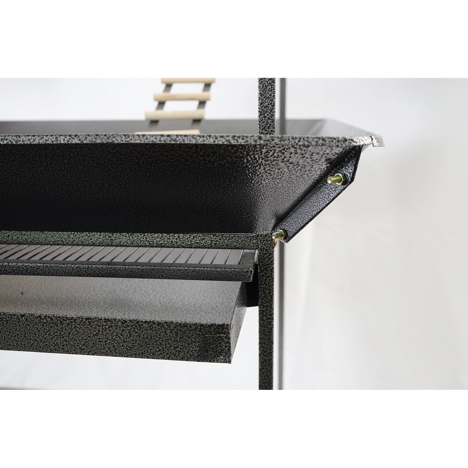 Large Bird Cage Parrot Playpen Gym Toy Stand With Ladder On Wheels