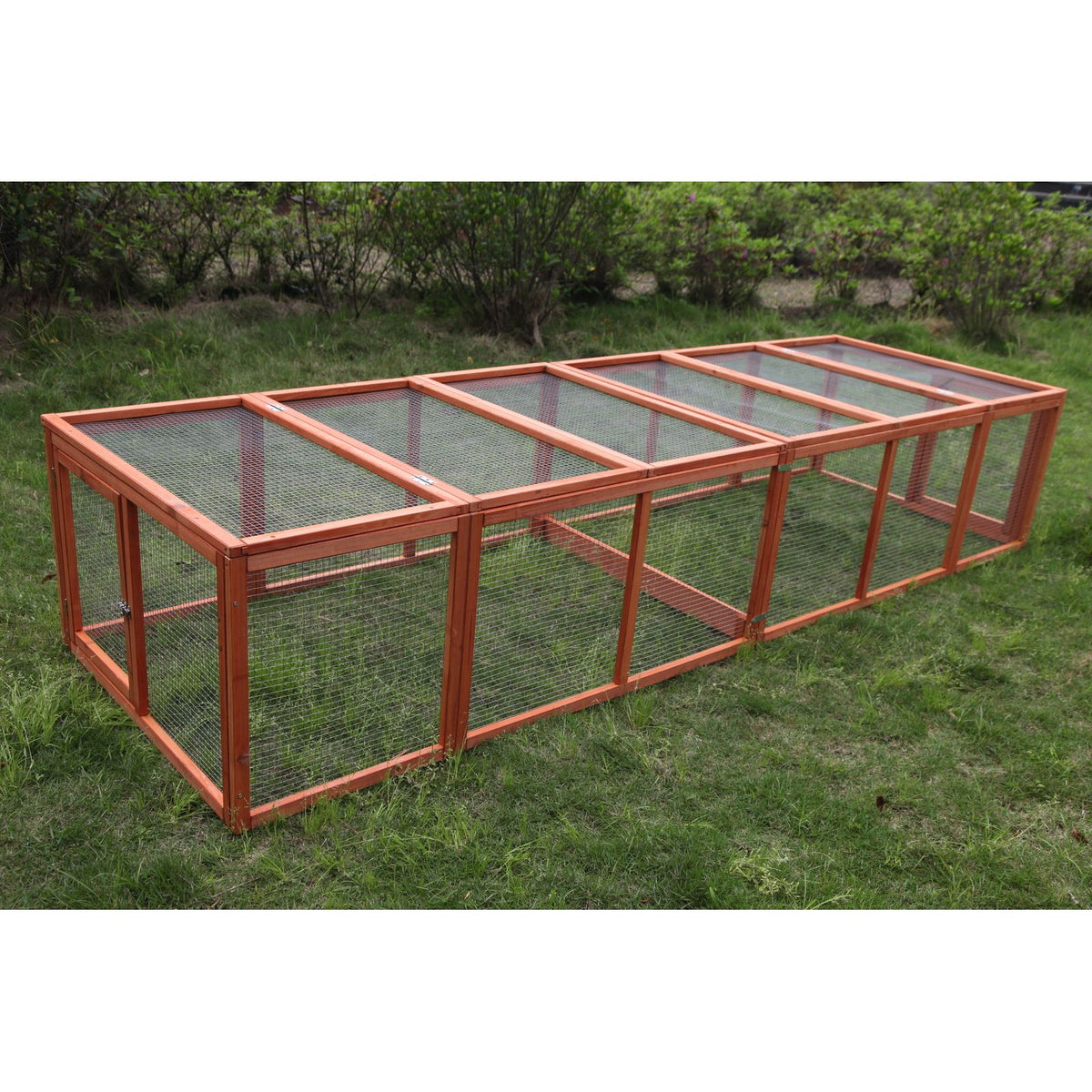 YES4PETS 290 cm XL Chicken Coop Run Guinea Pig Cage Villa Extension Rabbit Hutch Cat Kitten House Pen