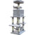 145 cm Cat Scratching Post Tree Scratcher Pole-Little Grey