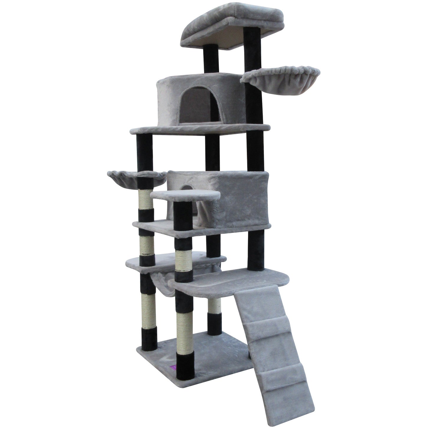 161 cm  Cat Scratching Post Tree Scratcher Pole-Little Grey