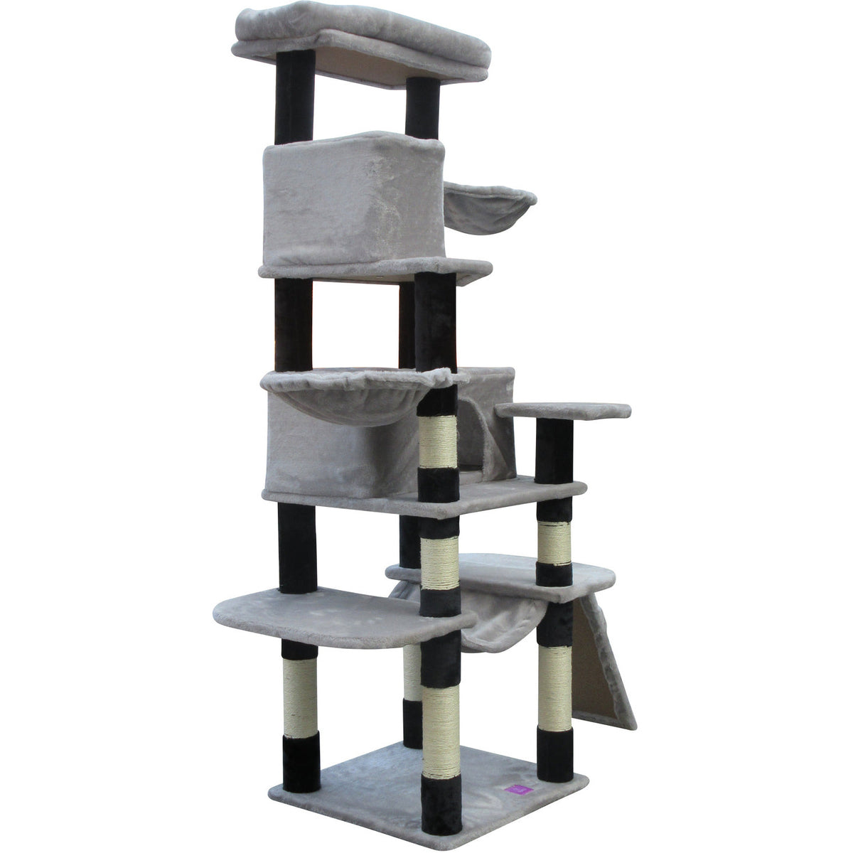 161 cm  Cat Scratching Post Tree Scratcher Pole-Little Grey