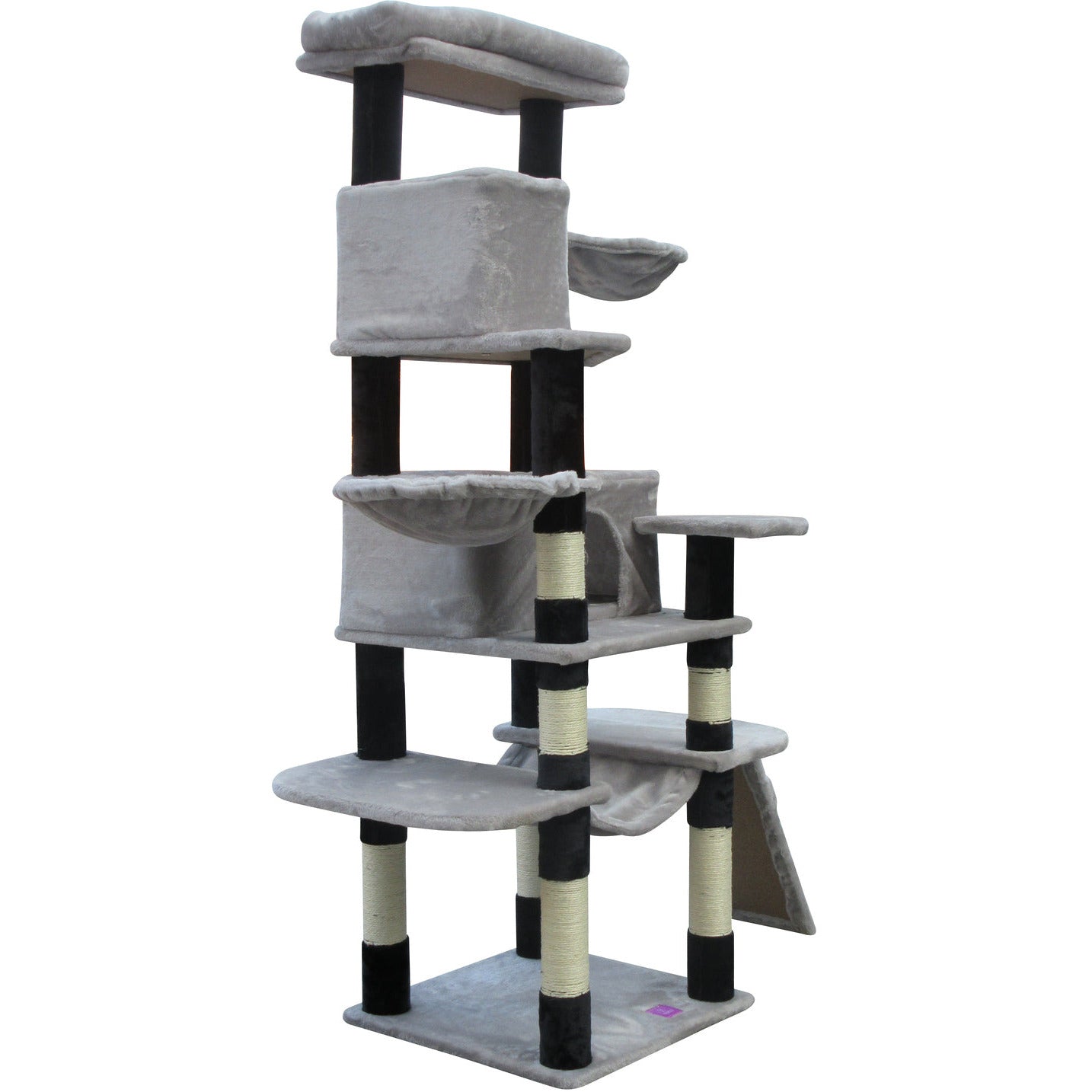 161 cm  Cat Scratching Post Tree Scratcher Pole-Little Grey