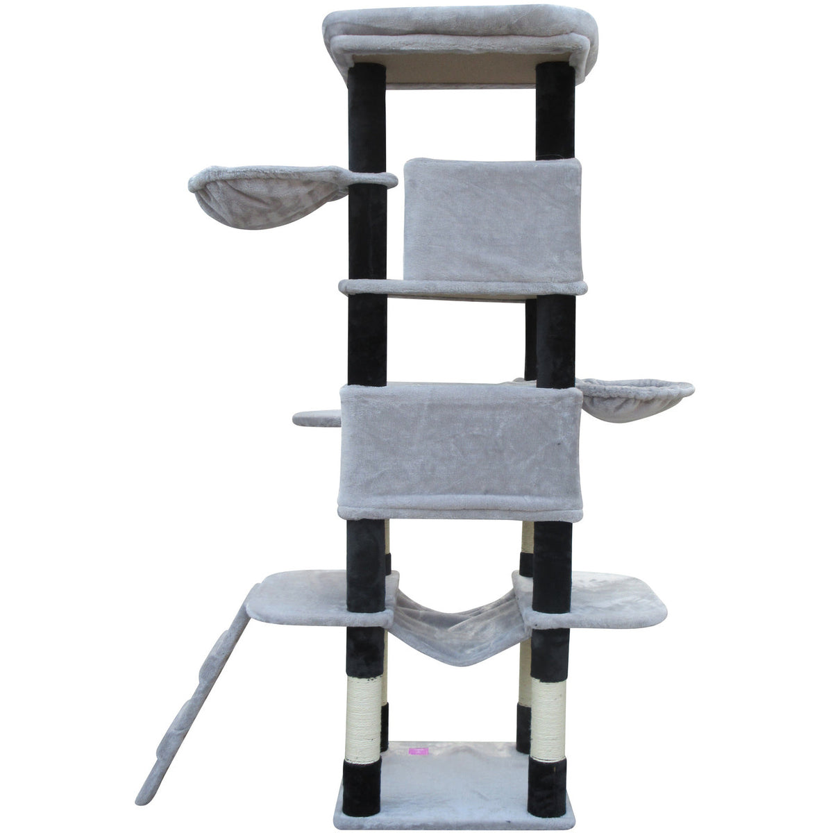 161 cm  Cat Scratching Post Tree Scratcher Pole-Little Grey