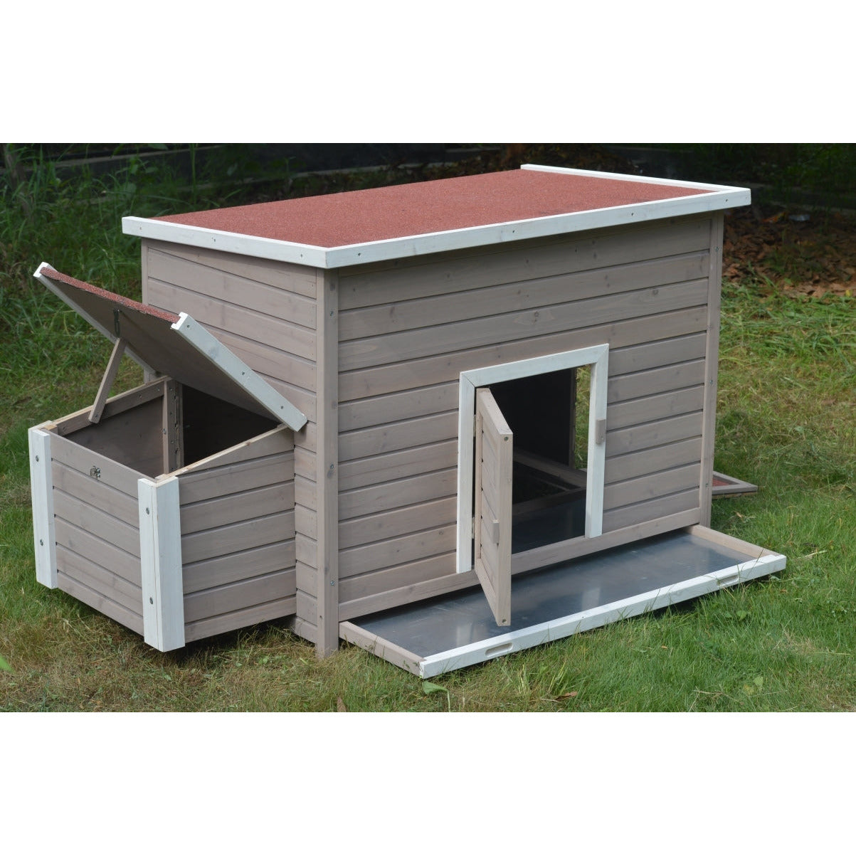 YES4PETS XL Chicken Coop Rabbit Hutch Cage Hen Chook Cat Guinea Pig House