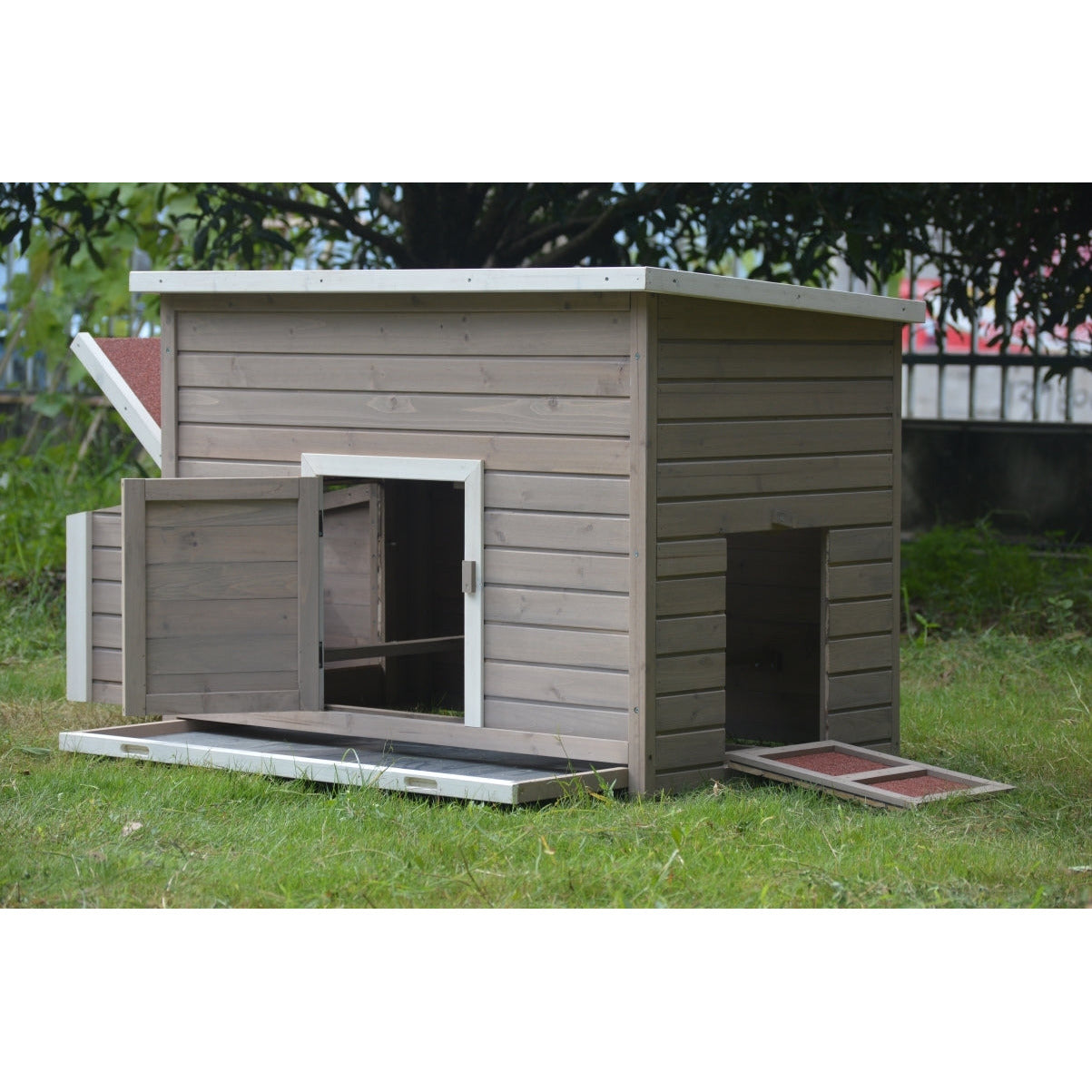 YES4PETS XL Chicken Coop Rabbit Hutch Cage Hen Chook Cat Guinea Pig House