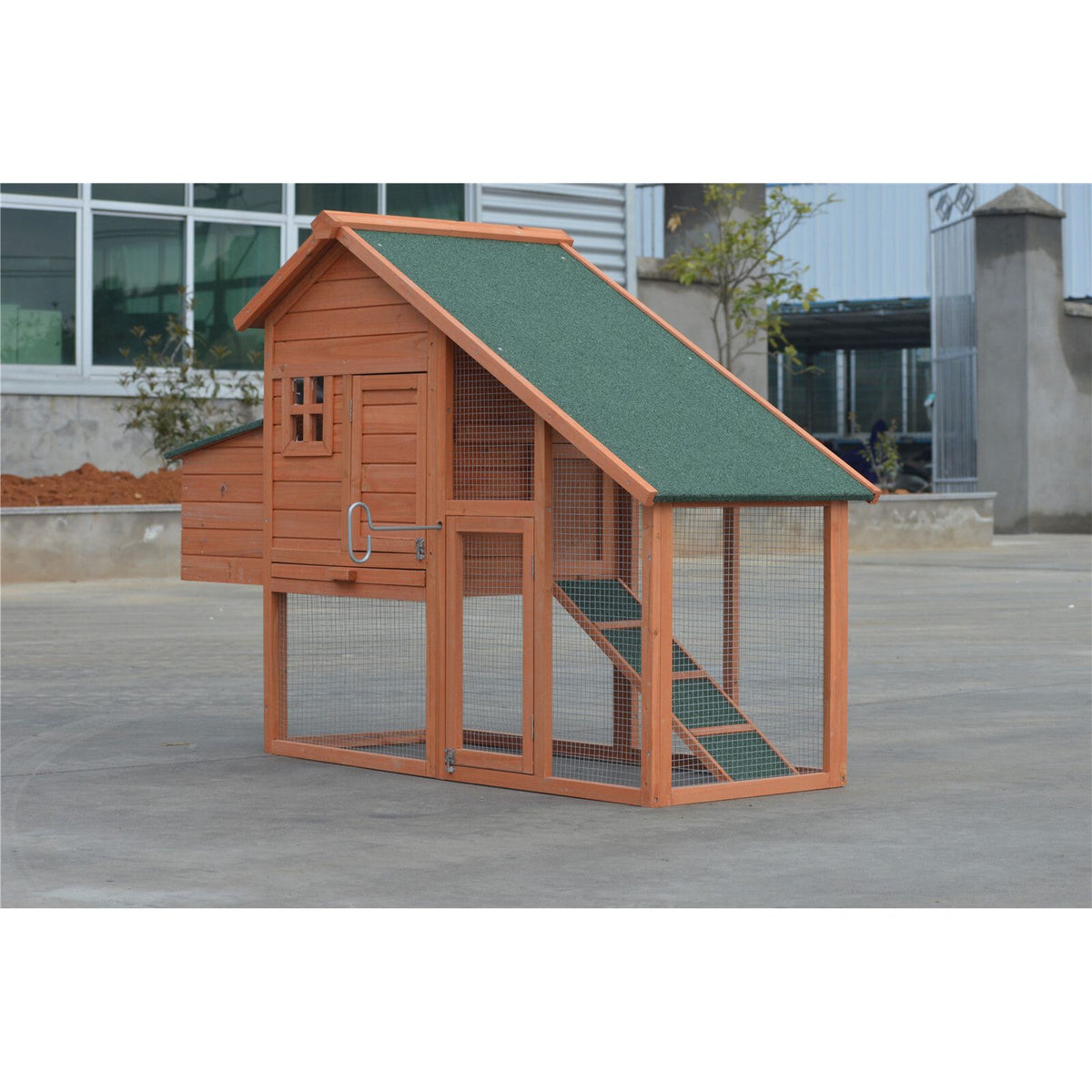 YES4PETS Large Chicken Coop Rabbit Hutch Ferret Cage Hen Chook Cat Kitten House