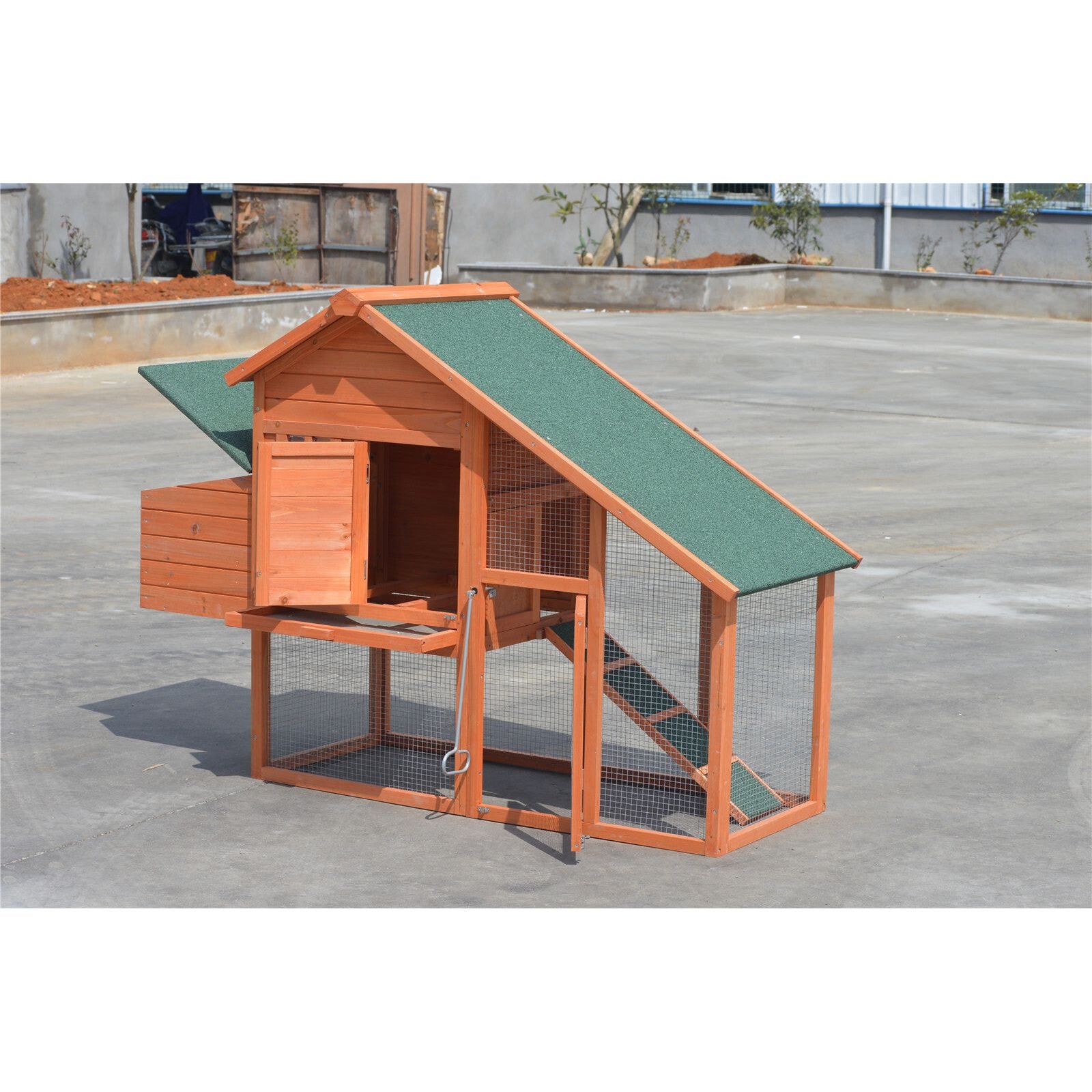 YES4PETS Large Chicken Coop Rabbit Hutch Ferret Cage Hen Chook Cat Kitten House