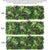 YES4HOMES 3 Artificial Plant Wall Grass Panels Vertical Garden Foliage Tile Fence 50X50 CM