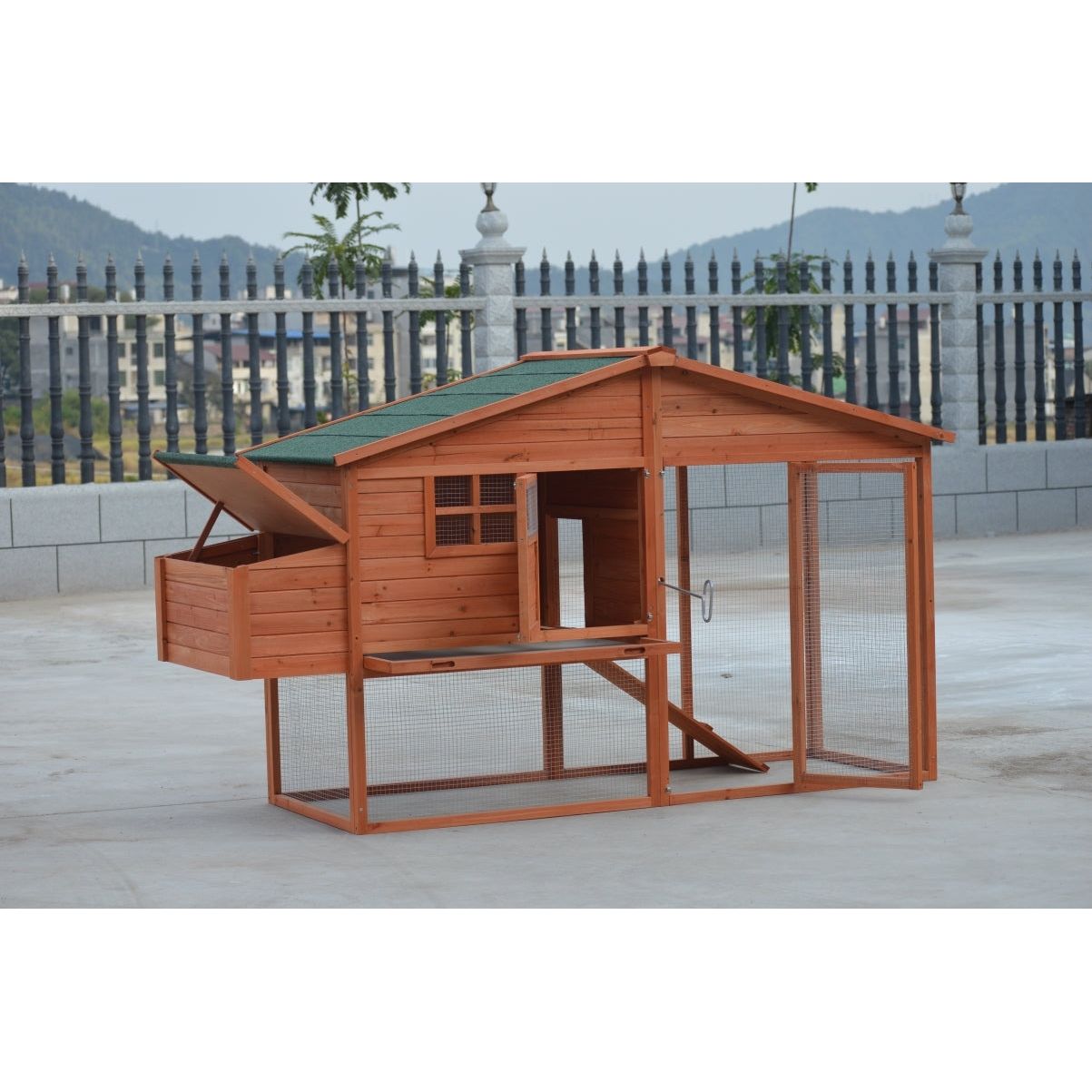 YES4PETS XL Chicken Coop Rabbit Guinea Pig Hutch Ferret Hen House