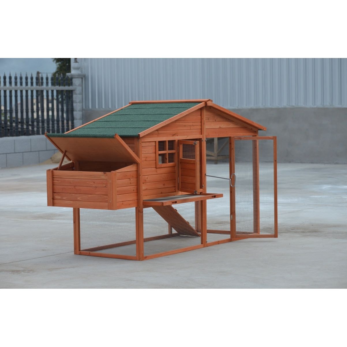 YES4PETS XL Chicken Coop Rabbit Guinea Pig Hutch Ferret Hen House