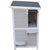 2 Story Cat Shelter Condo with Escape Door Rainproof Kitty House