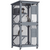 Pet Cat Shelter Condo with Escape Door Wooden Kitten Cage House