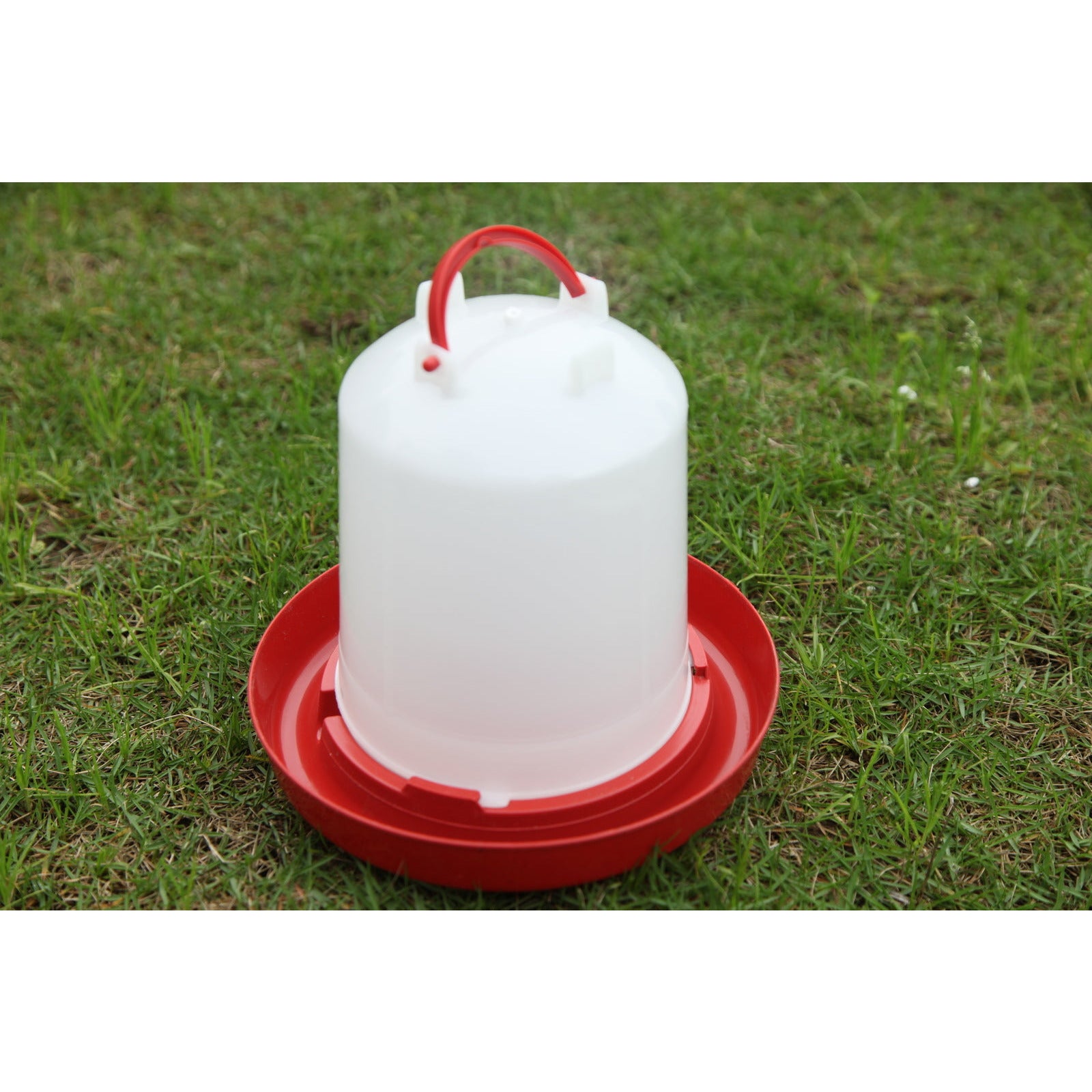Farm Poultry Bird Chicken Water Drinker 3 L & 3 kg Food Grain Seed Feeder Set