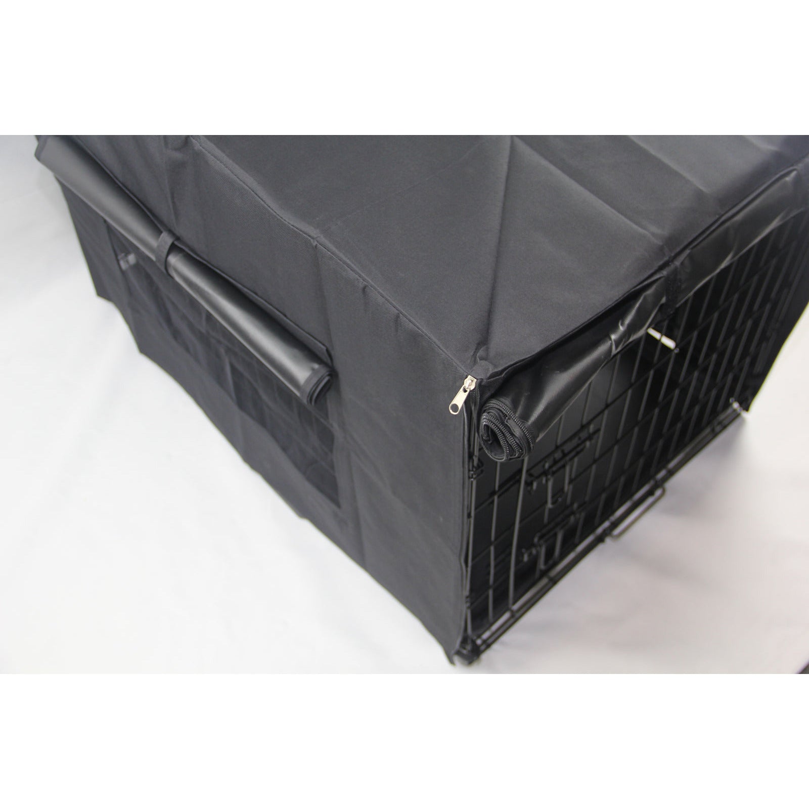 24' Dog Cat Rabbit Collapsible Crate Pet Cage Canvas Cover