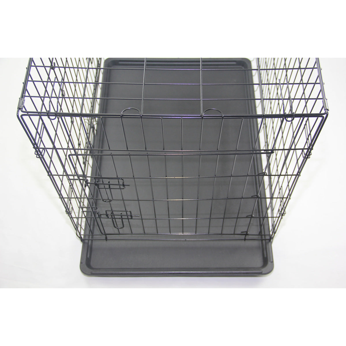 24' Portable Foldable Dog Cat Rabbit Collapsible Crate Pet Cage with Cover