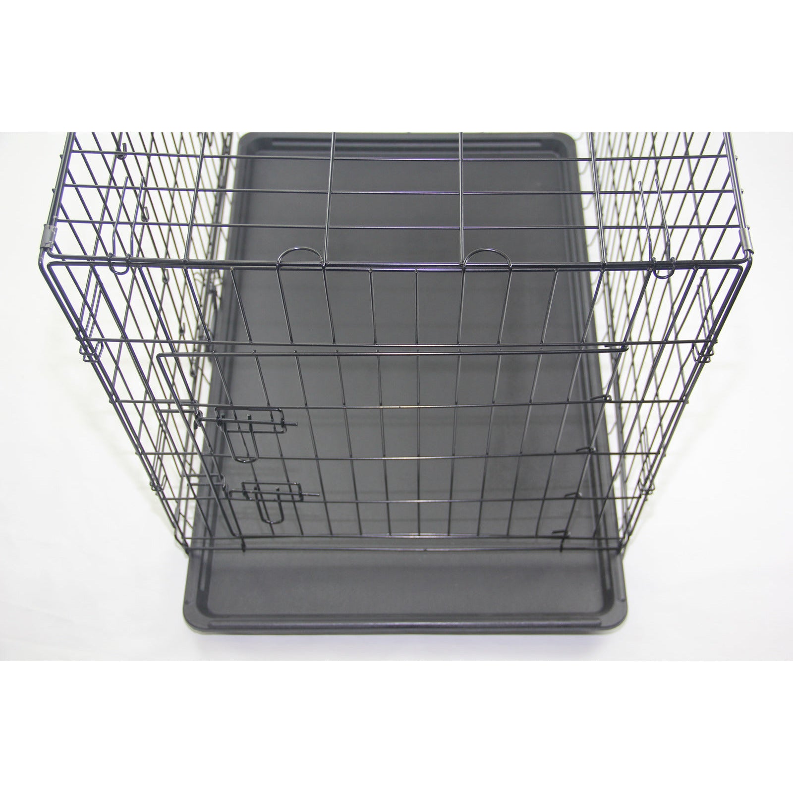 30' Portable Foldable Dog Cat Rabbit Collapsible Crate Pet Cage with Blue Cover