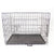 30' Portable Foldable Dog Cat Rabbit Collapsible Crate Pet Cage with Blue Cover Mat