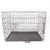 36' Portable Foldable Dog Cat Rabbit Collapsible Crate Pet Cage with Cover Mat Blue