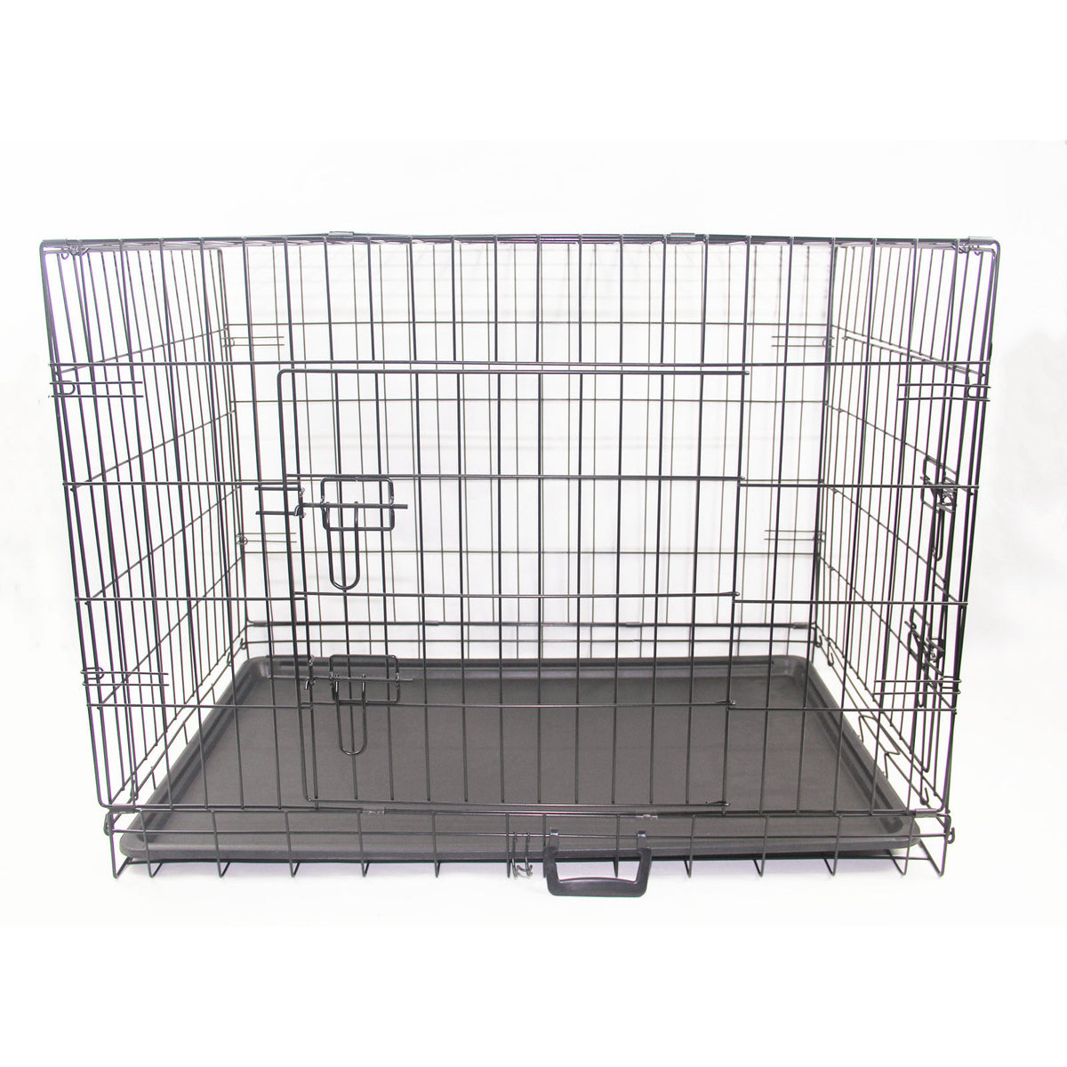42' Portable Foldable Dog Cat Rabbit Collapsible Crate Pet Rabbit Cage with Cover