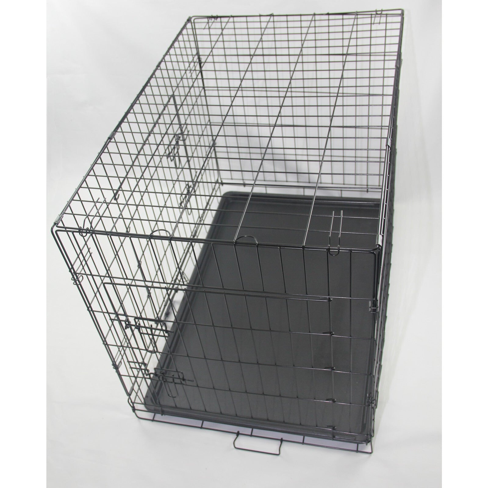 42' Portable Foldable Dog Cat Rabbit Collapsible Crate Pet Rabbit Cage with Cover