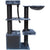 160 cm XL Multi Level Cat Scratching Post Tree Scratcher 14cm Thick Pole- Grey