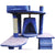 193cm Cat Scratching Tree Post Sisal Pole Scratching Post Scratcher Tower Condo Blue