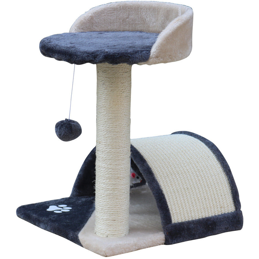 50 cm Cat Scratching Post Tree Scratching Pole Climbing Post-Grey