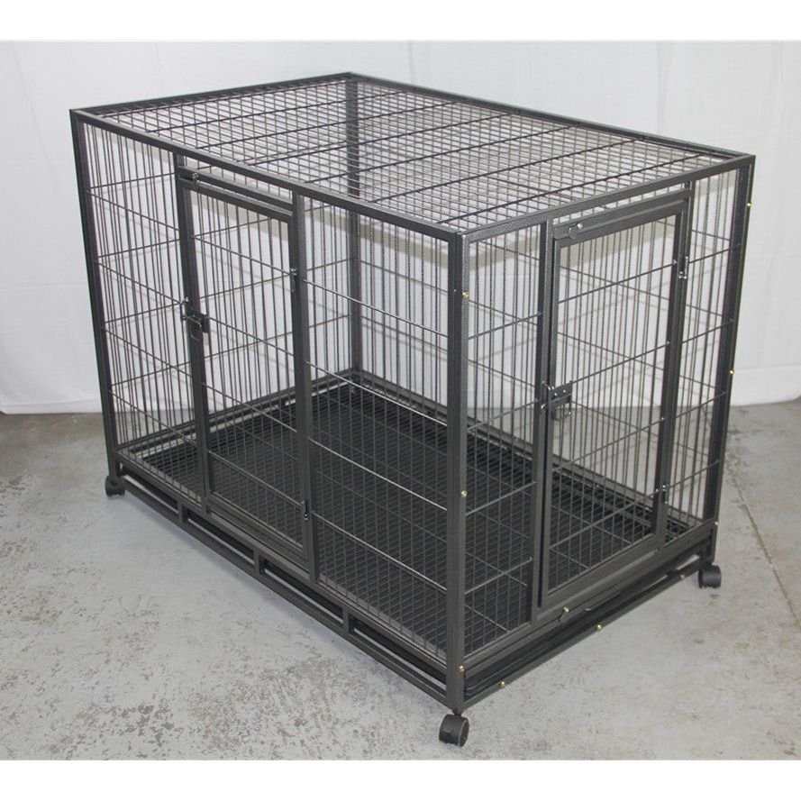 YES4PETS XL Pet Dog Cat Cage Metal Crate Kennel Portable Puppy Cat Rabbit House