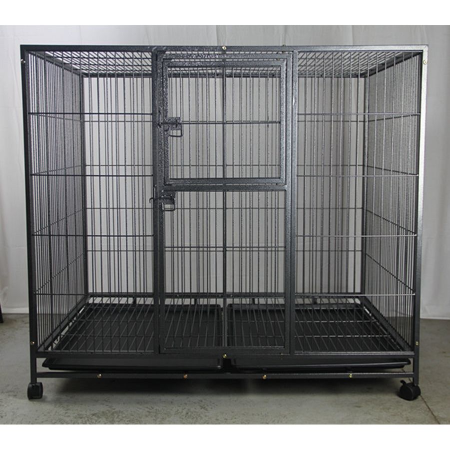 YES4PETS XXL Pet Dog Cat Cage Metal Crate Kennel Portable Puppy Cat Rabbit House