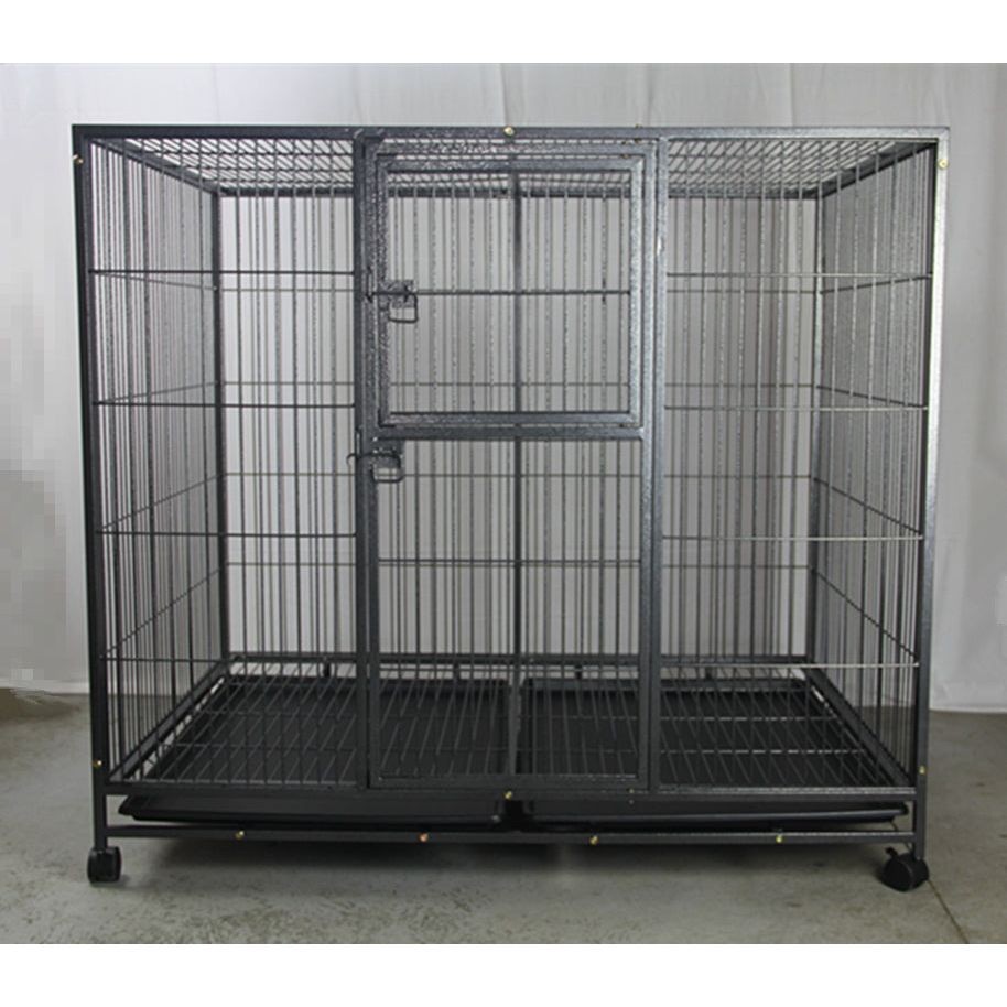 YES4PETS XXL Pet Dog Cat Cage Metal Crate Kennel Portable Puppy Cat Rabbit House