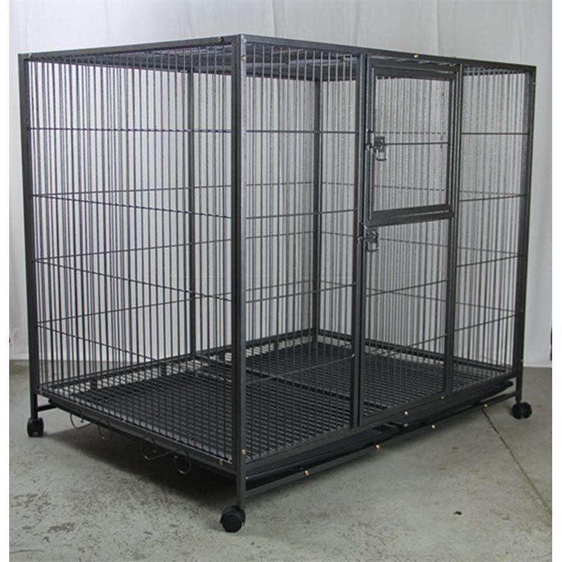 YES4PETS XXL Pet Dog Cat Cage Metal Crate Kennel Portable Puppy Cat Rabbit House