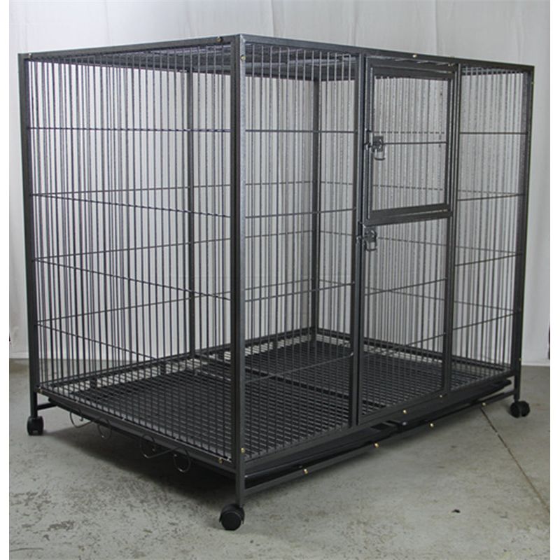 YES4PETS XXL Pet Dog Cat Cage Metal Crate Kennel Portable Puppy Cat Rabbit House