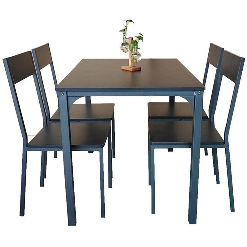 5 Piece Kitchen Dining Room Table and Chairs Set Furniture