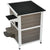 2 Story Cat Shelter Condo with Escape Door Rainproof Kitty House