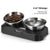 Stainless Steel Pet Bowl Water Bowls Portable Anti Slip Skid Feeder Dog Rabbit Cat